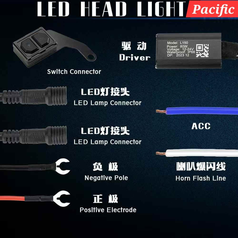 PACIFIC A7 PLUS 80 W 8000 LM