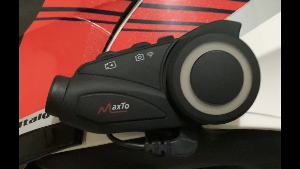 MAXTO M3 HELMET INTERCOM WITH CAMERA