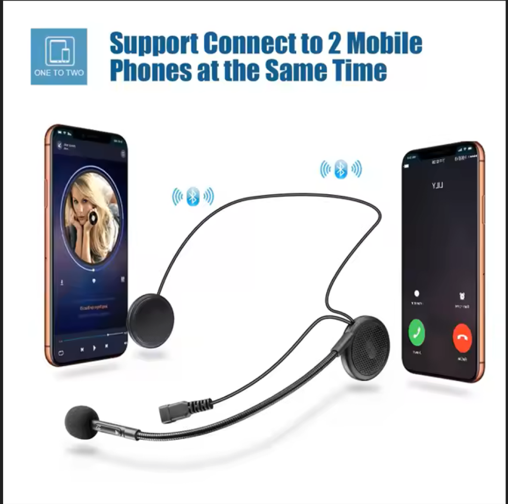 FreedConn L1M Voice Command Phone Answering Earphone Interphone Listing to Music Bluetooth Motorcycle