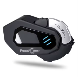 FreedConn TMAX-S PRO Motorcycle Intercom Helmet Bluetooth Headset Group Interphone Bluetooth For Helmet Bluetooth Intercom