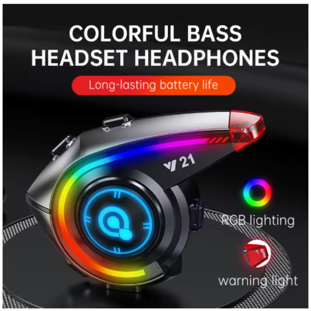 Y21 Motorcycle Helmet Headset