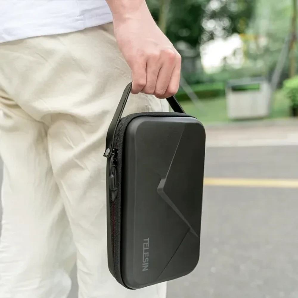 TELESIN Multifunction Portable Storage Bag Carrying Case Adjustable Space GP-PRC-278-02
