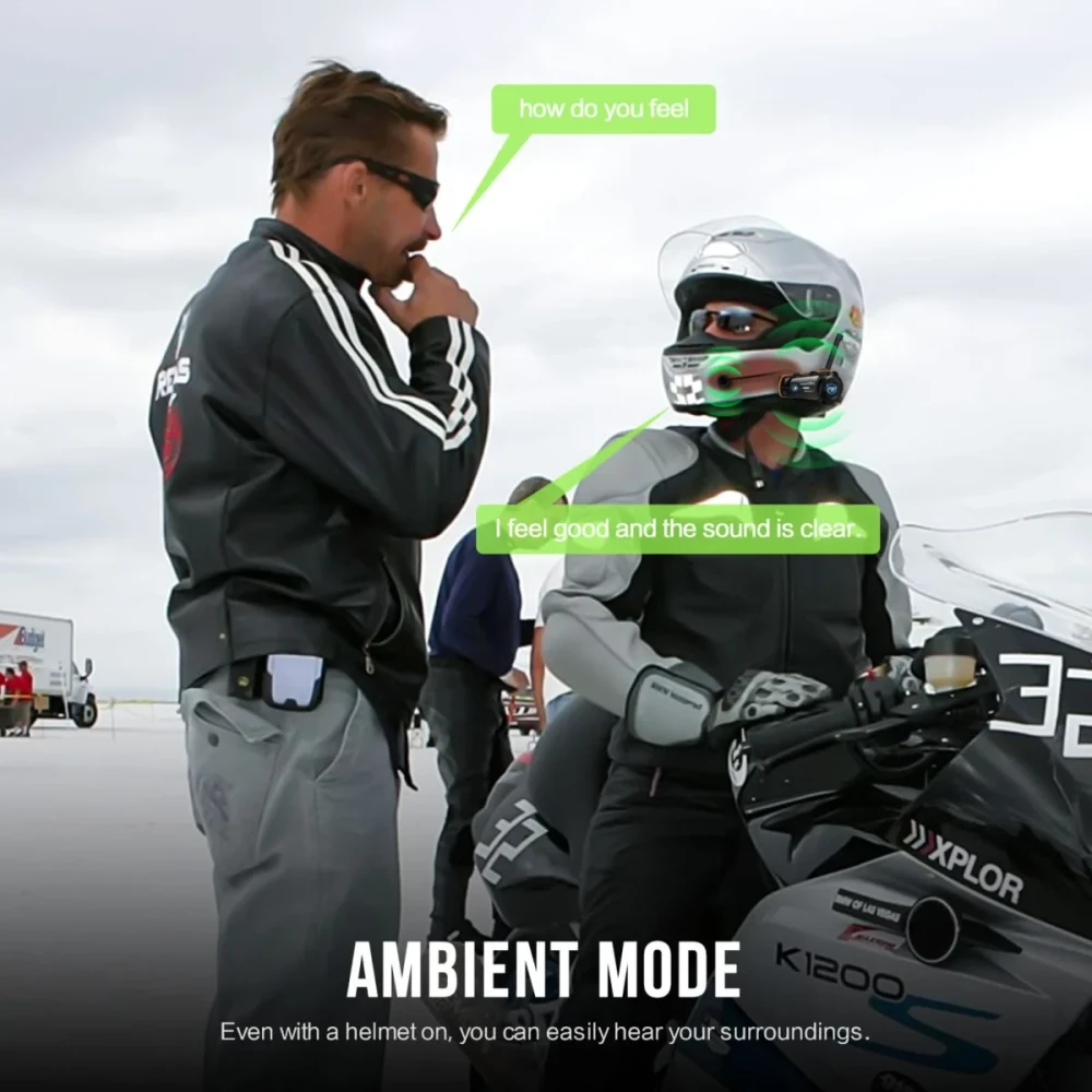 FX8 PRO Motorcycle Bluetooth Intercom