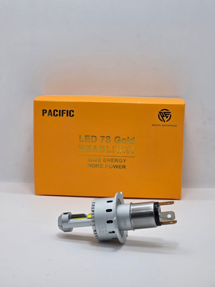 PACIFIC 7S GOLD HEADLIGHT H4