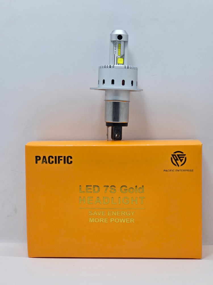 PACIFIC 7S GOLD HEADLIGHT H4