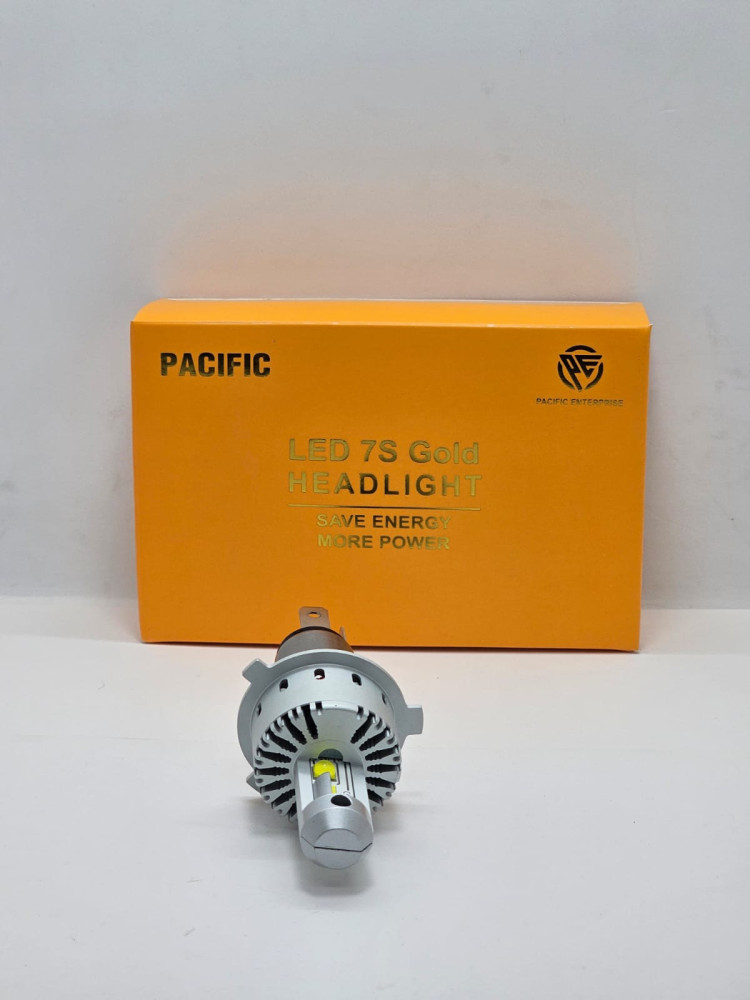 PACIFIC 7S GOLD HEADLIGHT H4