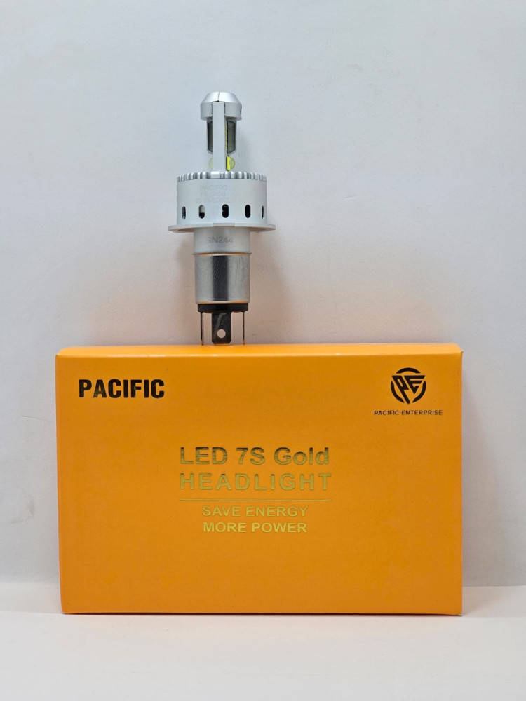PACIFIC 7S GOLD HEADLIGHT H4