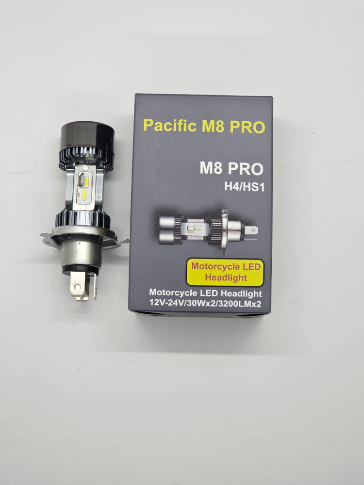 PACIFIC M8 PRO H4 LED HEADLIGHT COLOR WHITE
