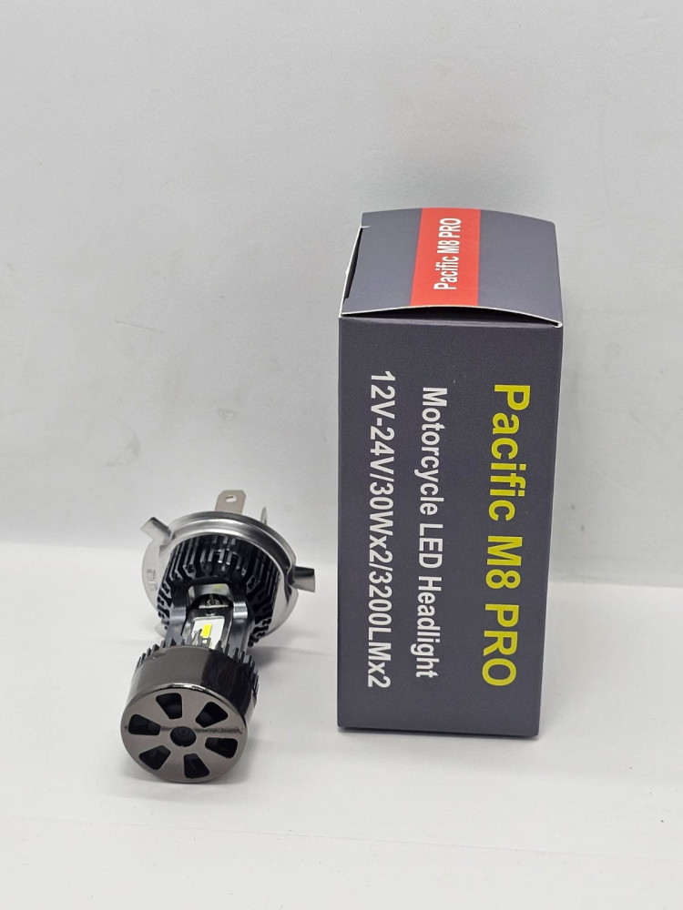 PACIFIC M8 PRO H4 LED HEADLIGHT COLOR WHITE