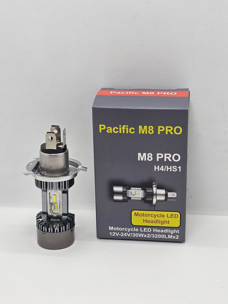 PACIFIC M8 PRO H4 LED HEADLIGHT COLOR WHITE