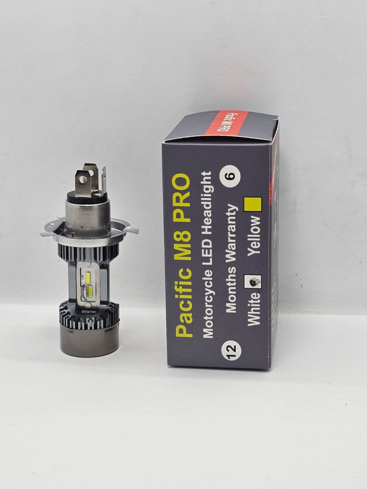PACIFIC M8 PRO H4 LED HEADLIGHT COLOR WHITE