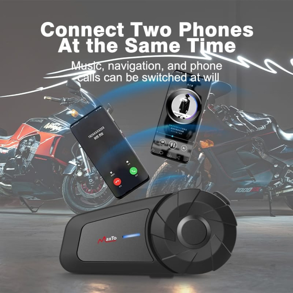 MAXTO MX1 2 RIDER HELMET INTERCOM