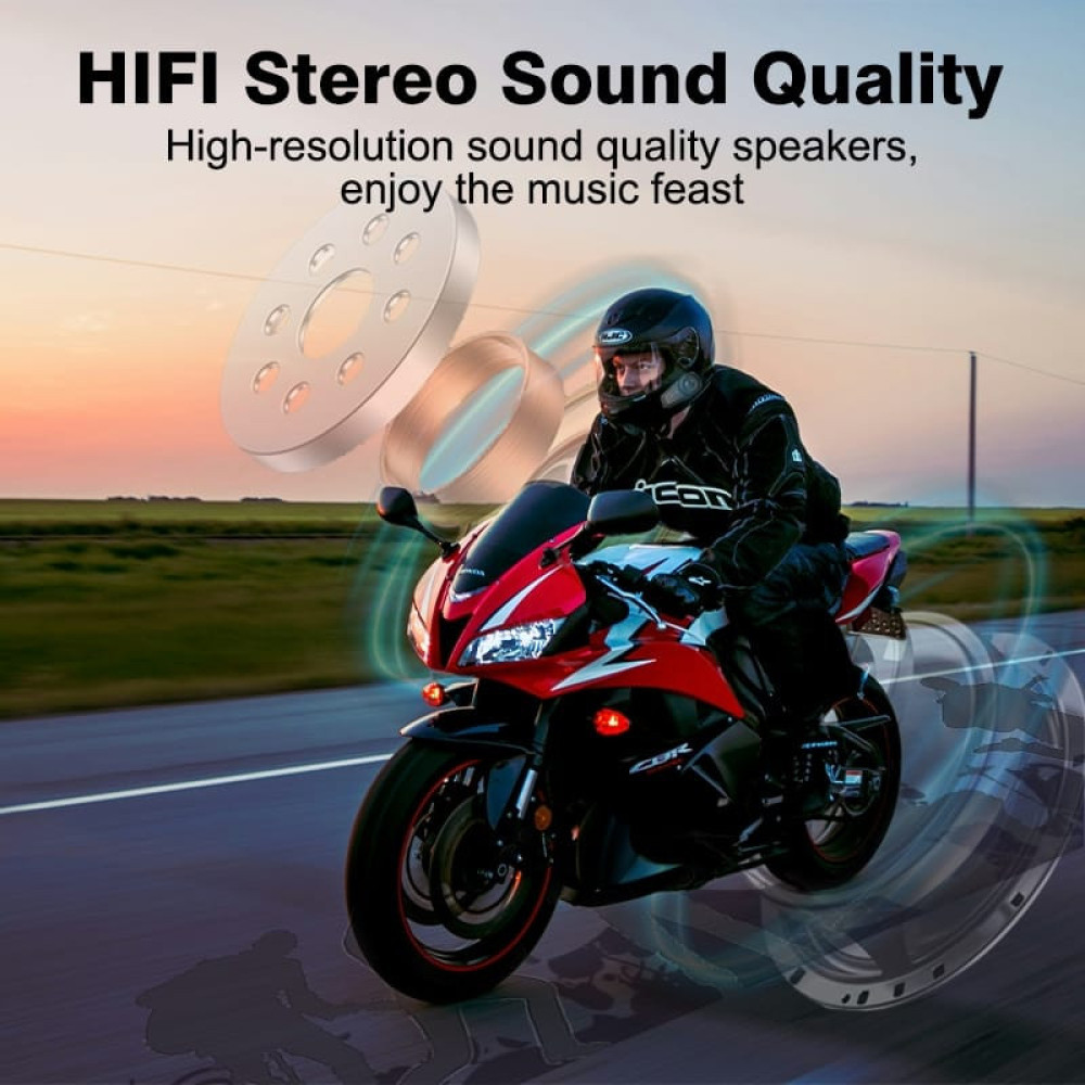MAXTO MX1 2 RIDER HELMET INTERCOM