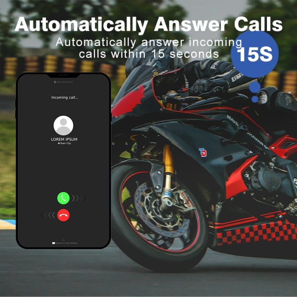 MAXTO K1 HELMET BLUETOOTH HEADSET