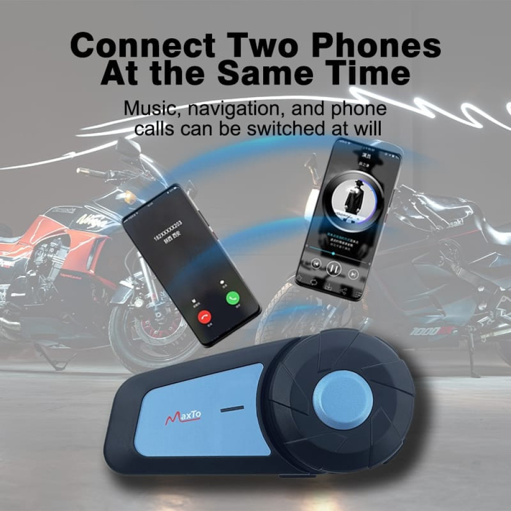 MAXTO K1 HELMET BLUETOOTH HEADSET