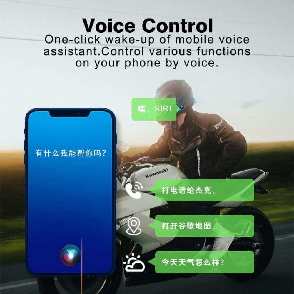 MAXTO K1 HELMET BLUETOOTH HEADSET