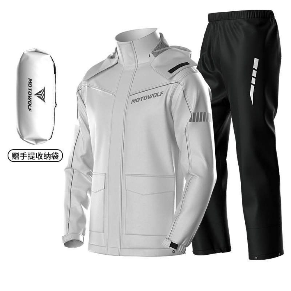 Motowolf V4 Raincoats MDL0403B GREY