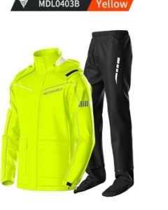 Motowolf V4 Raincoats MDL0403B YELLOW