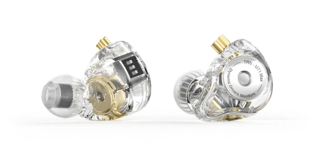 TRN MT1 MAX Tunable Dynamic Driver In-Ear Monitor Earphone