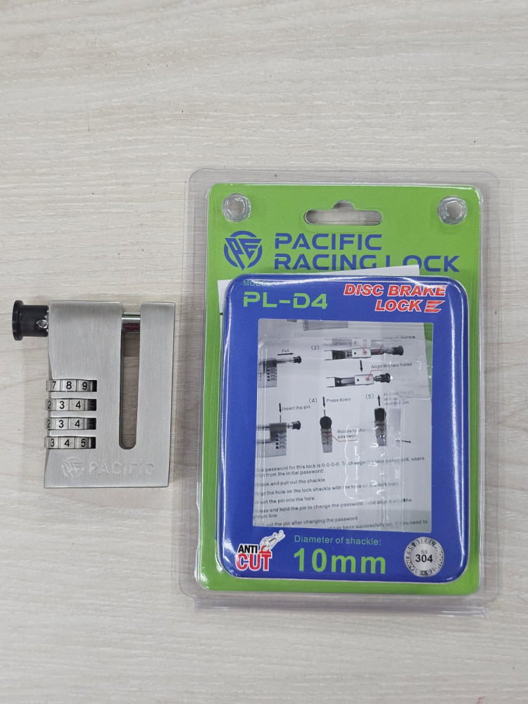 PACIFIC D4 DISC LOCK 10 MM