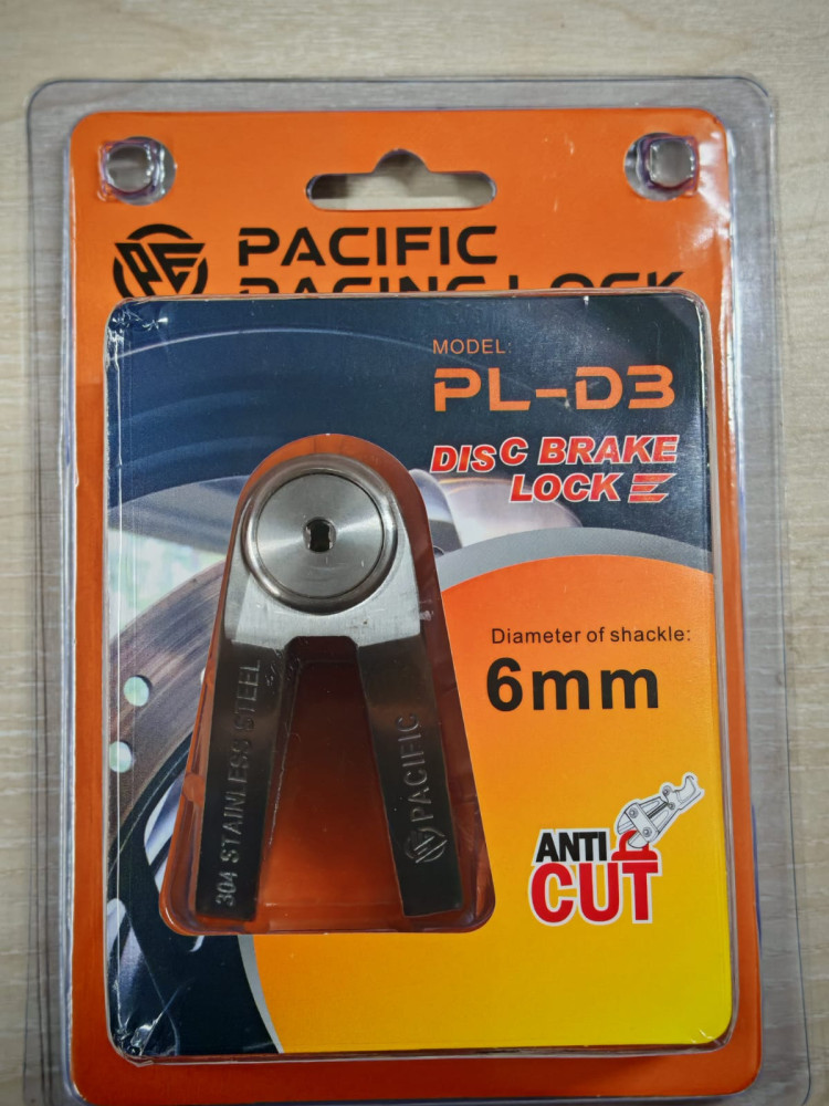 PACIFIC D3 6MM DISC LOCK