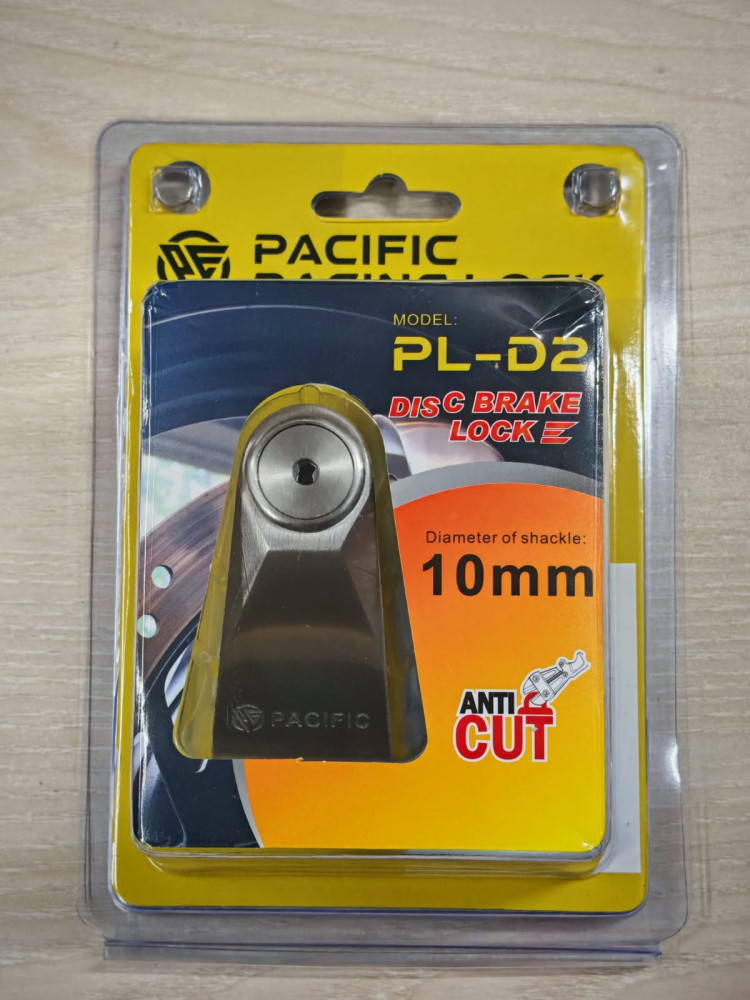 PACIFIC D2 10MM DISC LOCK