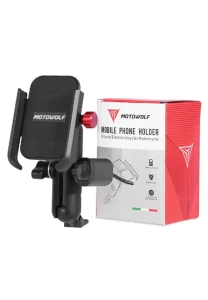 Motowolf Mobile Phone Holder FOR MIRROR WITH USB CHARGING