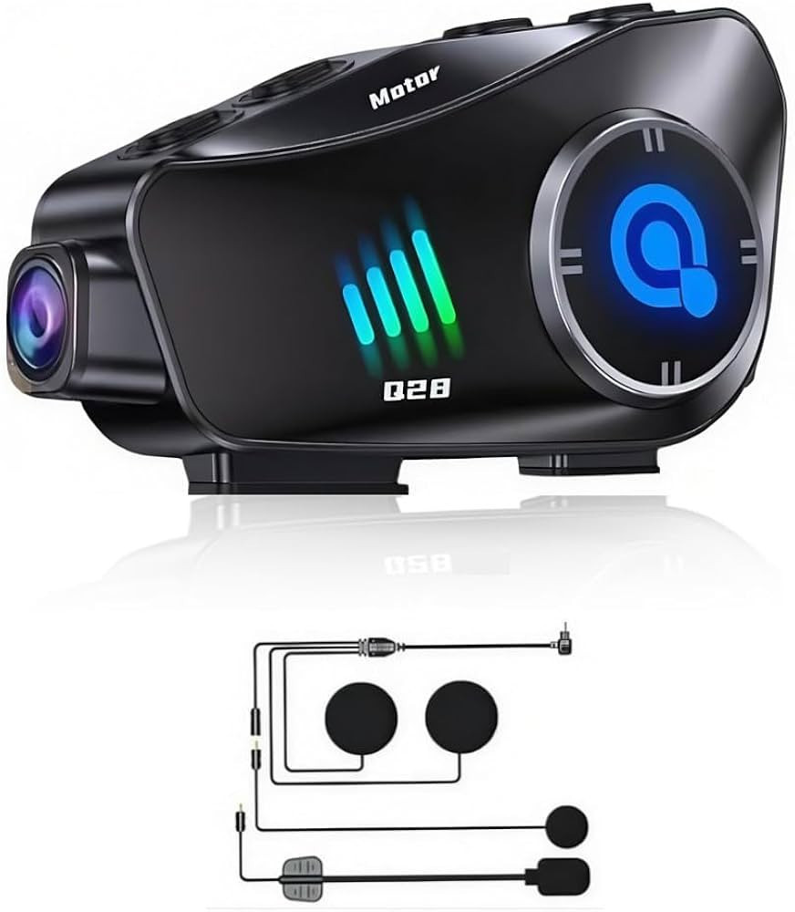 Q28 HELMET BLUETOOTH HEADSET WITH CAMERA